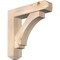 Ekena Millwork Imperial Craftsman Smooth Bracket w/ Offset Brace, Douglas Fir, 7 1/2"W x 32"D x 32"H BKT0806X32X32IMP04SDF - alternate 1